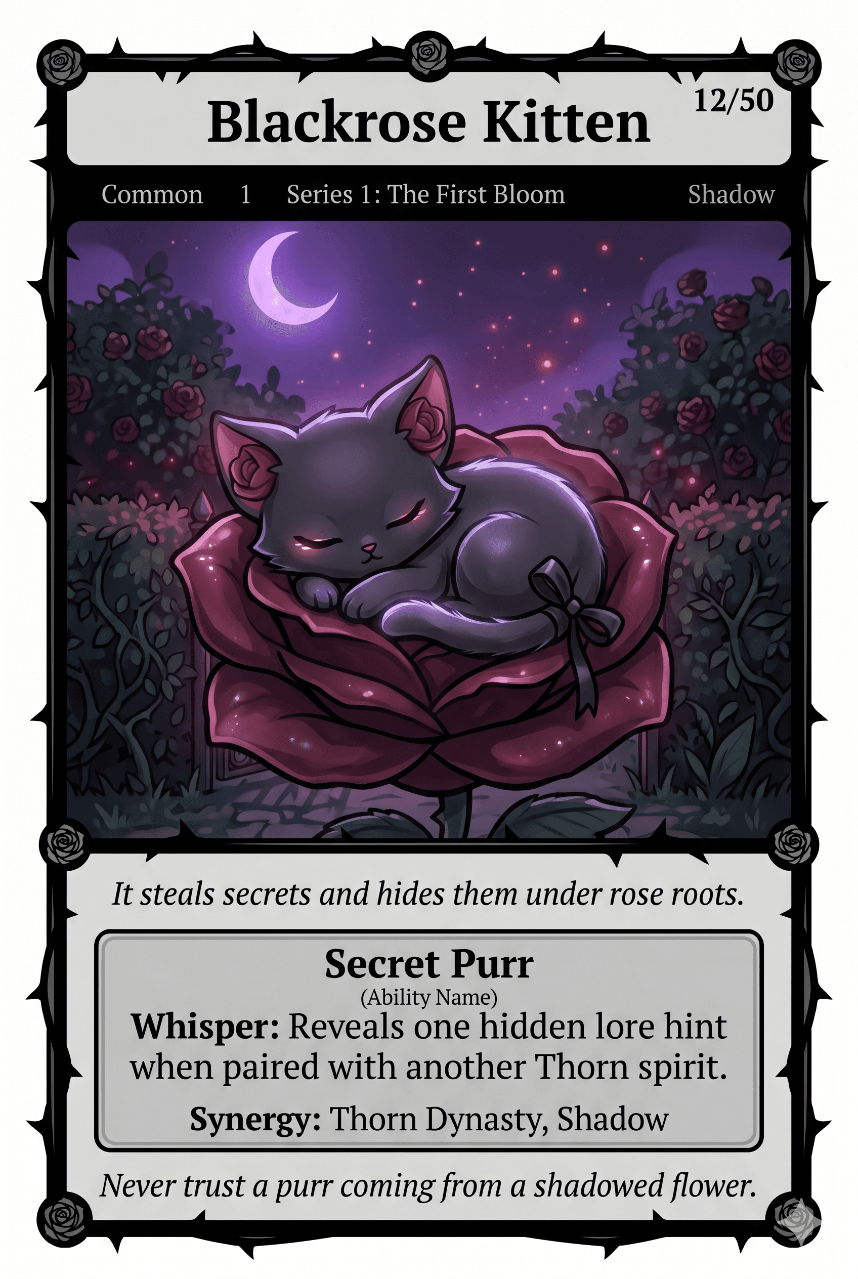 Blackrose Kitten